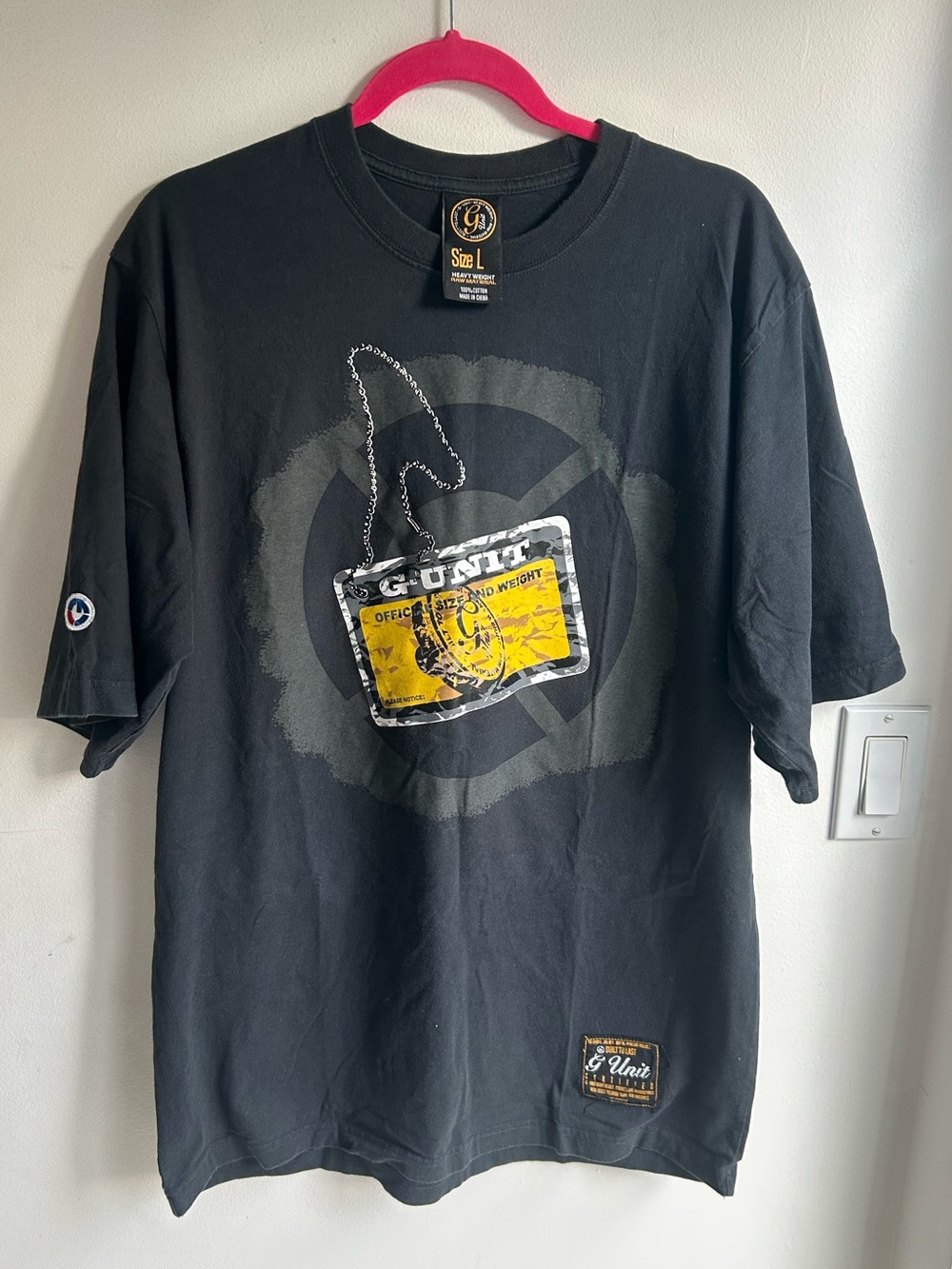 G-Unit graphic vintage tee black. Men’s size Large. Great condition